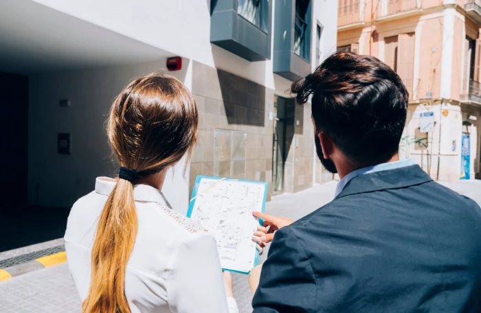 Ilustração representando busca personalizada de imóveis